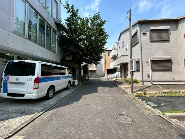 渋谷区代々木　建築条件なし売地の前面道路含む現地写真|2026.07.16撮影