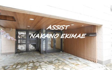 ビイルーム高円寺のエントランス