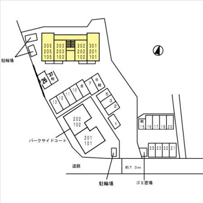 【区画図】 | パークサイドカーサ