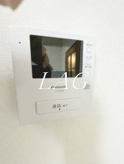 【セキュリティ】 | クラルテ大森本町 | モニター付きインターホンです。