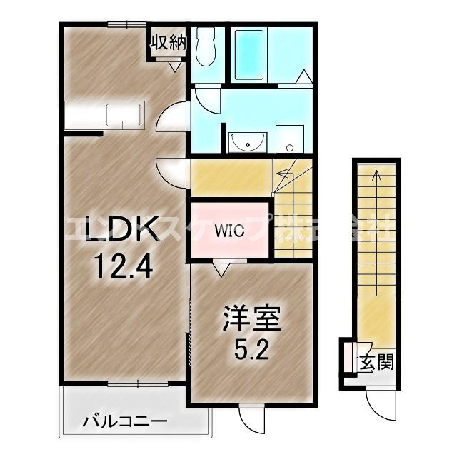 インテルメッツォ北藤Ⅱの間取り|高崎、前橋のお部屋探しはエンドスケープまで！お客様の理想お聞かせ下さい♪