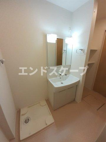 インテルメッツォ北藤Ⅱの洗面所|高崎、前橋のお部屋探しはエンドスケープまで！お客様の理想お聞かせ下さい♪