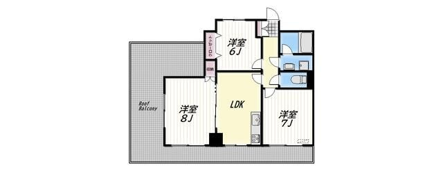 Ｂｅｉｔ　Ｓｈａｌｏｍの間取り|間取りです。
