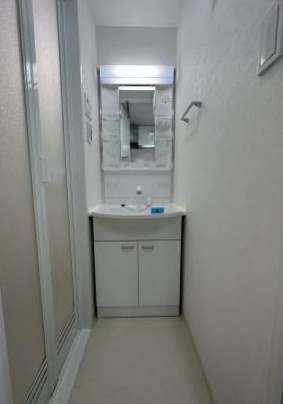 川崎市多摩区宿河原３丁目の賃貸マンションの洗面所