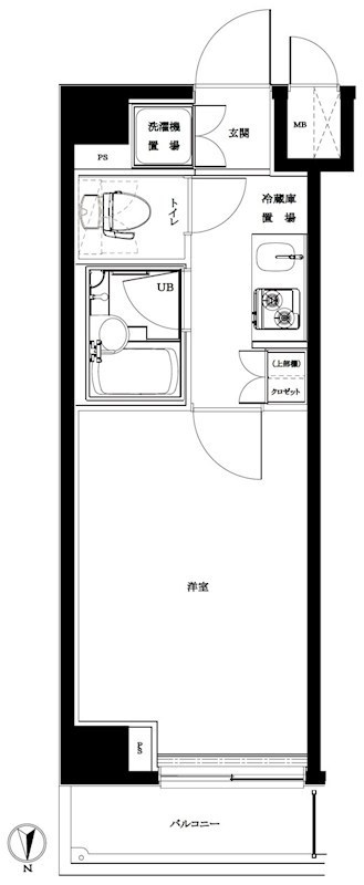 ルーブル西蒲田弐番館 の間取り