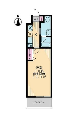森下ツインキャッスル S棟の間取り