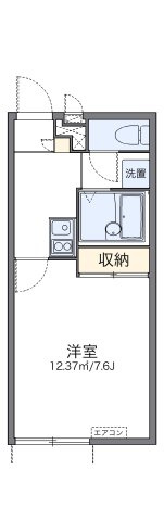 レオパレスアイゼンバーンの間取り