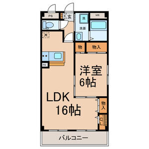ロイヤルシバイチの間取り