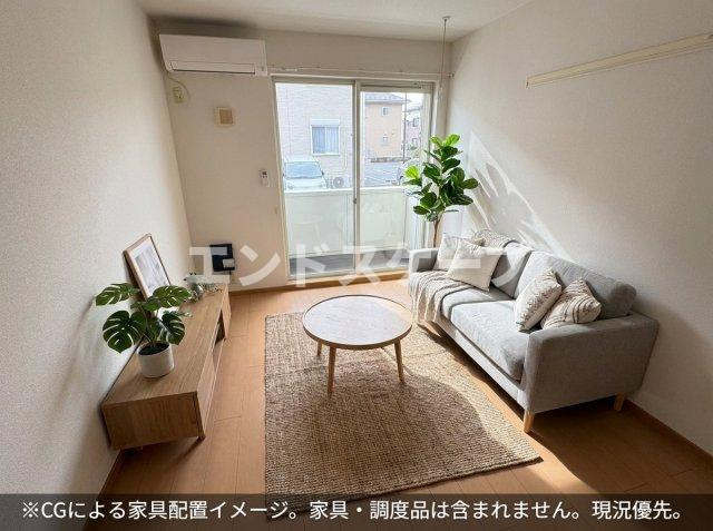 サウス　カーサ　セレノＢの居間・リビング|高崎、前橋のお部屋探しはエンドスケープまで！お客様の理想お聞かせ下さい♪