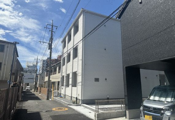 ミモザイズム五反野のエントランス