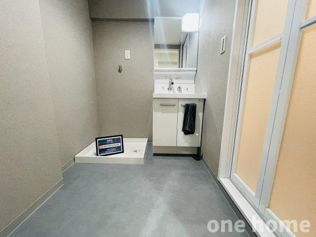 ハイマート第2新大阪の独立洗面台|◆広めの洗面室です！
◆【即日内覧会開催中】土日はもちろん！平日仕事終わりの内覧も可能です！