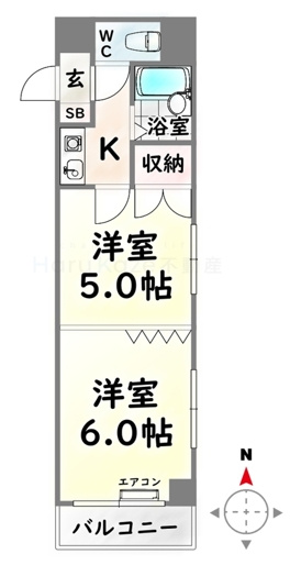 【間取り】 | パールプラザ【名古屋市賃貸・都市ガス】