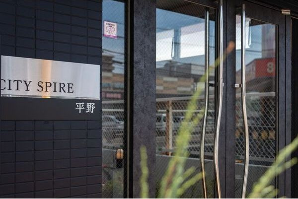 CITY SPIRE平野のエントランス
