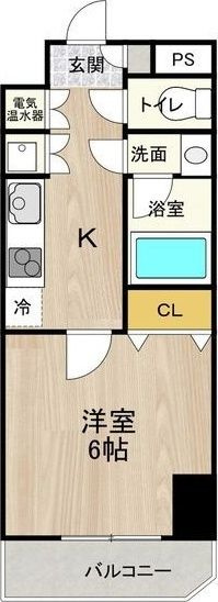 CITY SPIRE平野の間取り