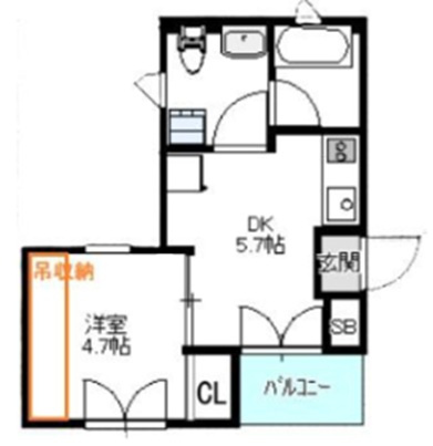 Arte Nishikojiya(アルテ西糀谷の間取り|間取り