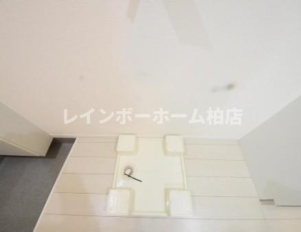 特典：仲介手数料が無料です!!の設備|室内洗濯機置き場です