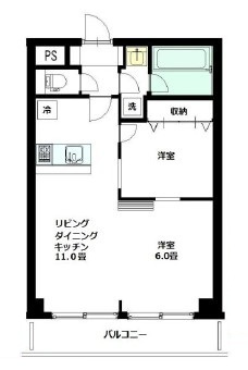 ハイホーム本陣の間取り|間取りです。