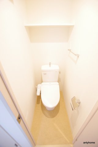 エグゼ天神橋 仲介手数料無料のトイレ