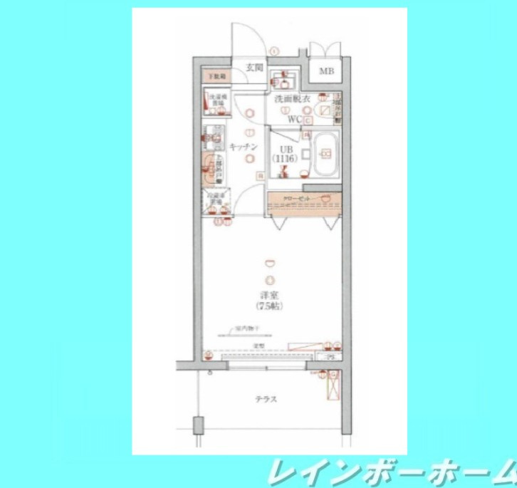特典：仲介手数料が無料です!!の間取り