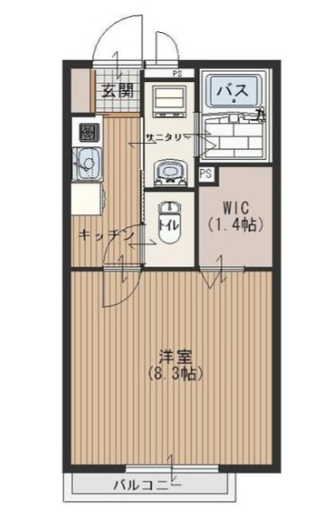カーサ　ソシエゴの間取り