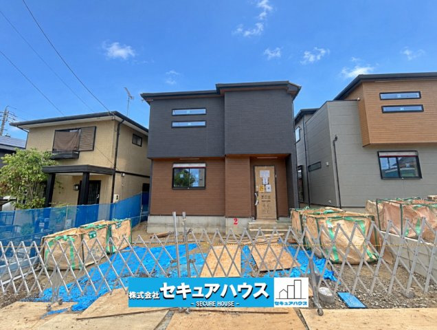 【本日ご案内可能】愛知郡東郷町三ツ池　全2棟の外観|【現地外観写真】
◆本日ご案内可能！365日営業中！！！
◆駐車並列3台可能！オプション工事でカーポート設置などいかがでしょうか。その他にも、フェンスなどの「オプション工事」もご提案いたします♪　　　