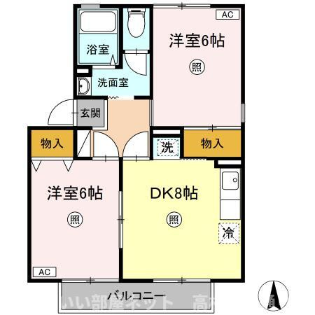 【間取り】 | サニーコート白井