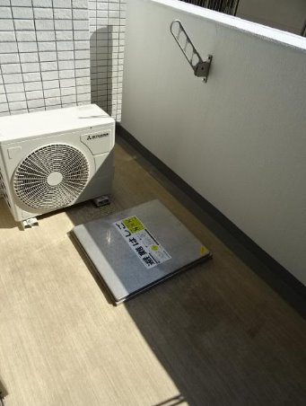 【バルコニー】ベラジオ新大阪北