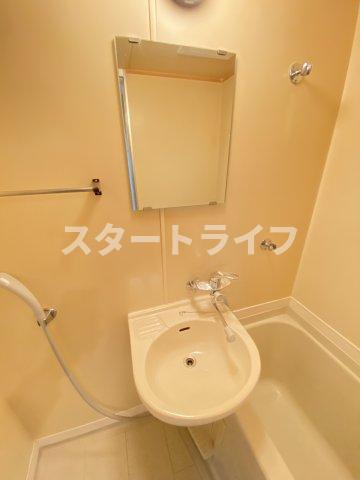 大阪市東淀川区東中島２丁目の賃貸マンションの洗面所