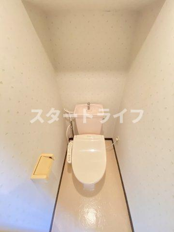 大阪市東淀川区東中島２丁目の賃貸マンションのトイレ