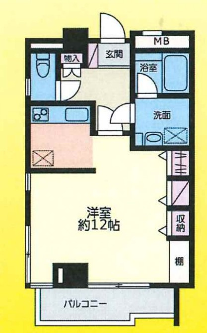 アムールMの間取り