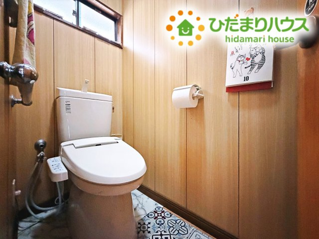 いわき市小名浜大原字下小滝　中古戸建のトイレ|温水洗浄便座ついてます(^^♪