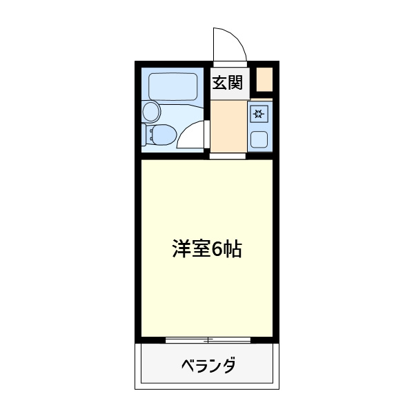 BASE-ONE貝塚の間取り