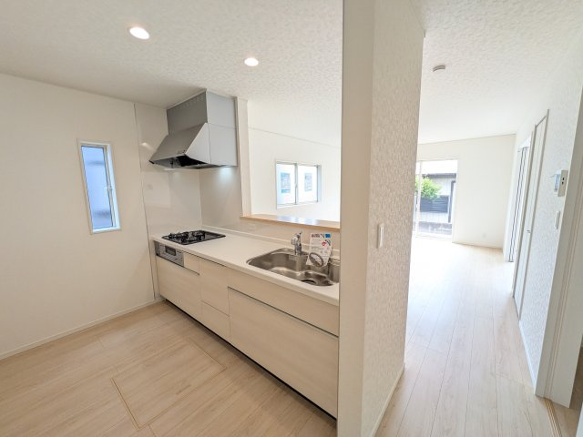 石岡市東光台　第4　新築戸建て　1号棟のキッチン