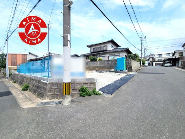 糟屋郡宇美町桜原1丁目第13-1棟（1号棟）の前面道路含む現地写真|見学の時間などお気軽にお問い合わせ下さい。