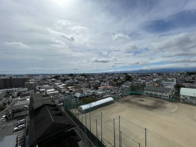 中古マンション　ネオハイツ郡山南13階　の展望|13階の高層階のためバルコニーからの眺望も良好です！