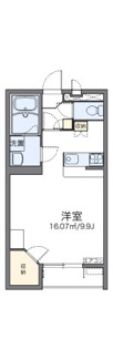 【間取り】 | レオパレスラクレⅠ | 代表的な間取のため実際の間取とは異なる場合があります