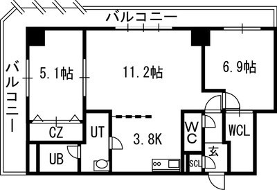グランカーサ永山公園通　east