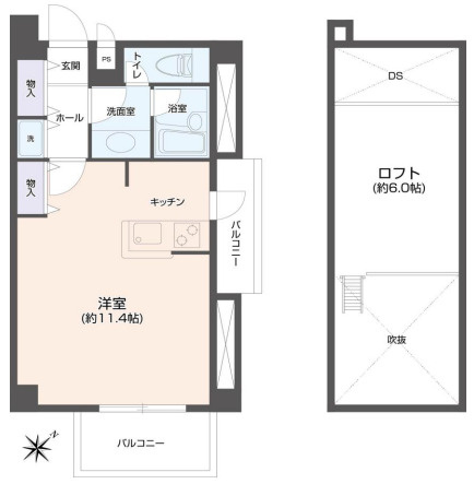 ヴェールフォンセの間取り