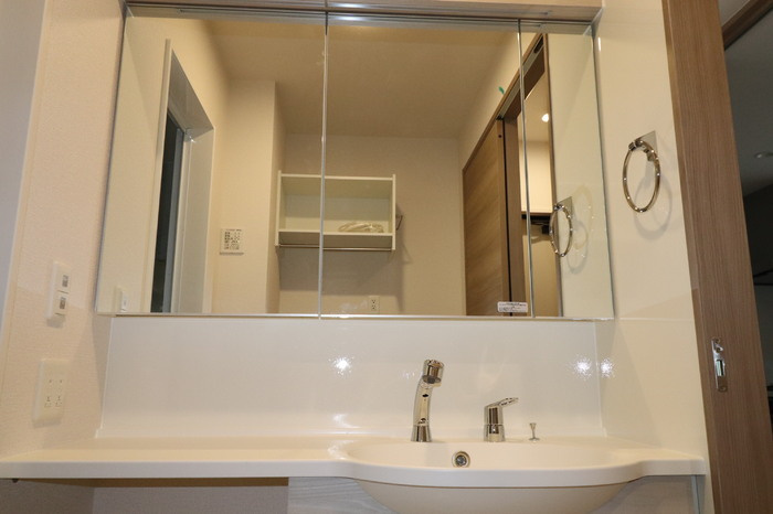 D-ROOM須屋（トリシア）の洗面所