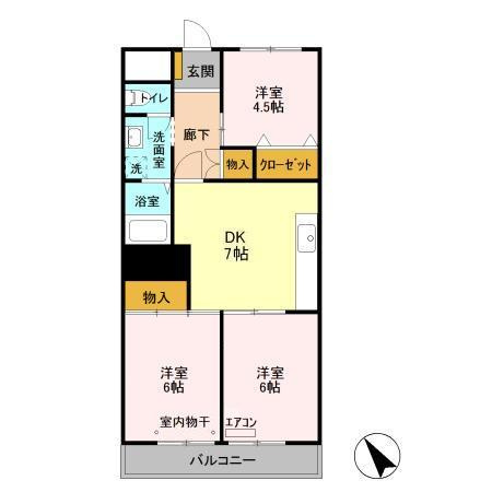 【間取り】 | 小泉コーポラス