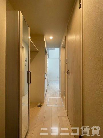 北区赤羽２丁目のアパートの玄関