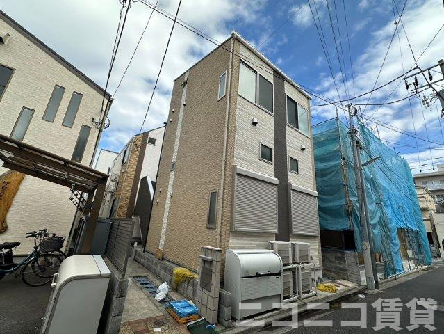 北区東十条６丁目のアパートの外観