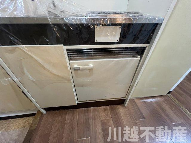 事務所に投資用に最適な好立地マンションのキッチン|ミニ冷蔵庫つき