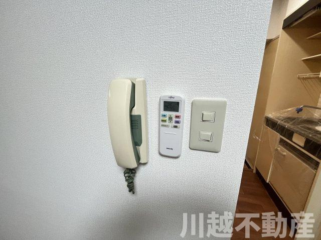 事務所に投資用に最適な好立地マンションの設備|来訪者と通話できるインターホン