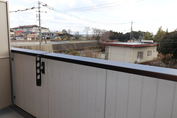 D-ROOM須屋（トリシア）のバルコニー