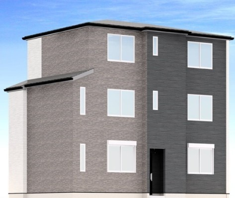 KEIAI RESIDENCE　南柏Ⅱの外観パース