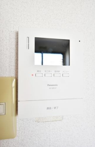 TSコートのセキュリティ|TVモニター付きで安心です☆