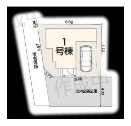 【仲介手数料無料】富士見市関沢1丁目―新築分譲住宅―全1棟の間取り|駅5分の南東角地。毎日の通勤・通学にも便利な好立地。