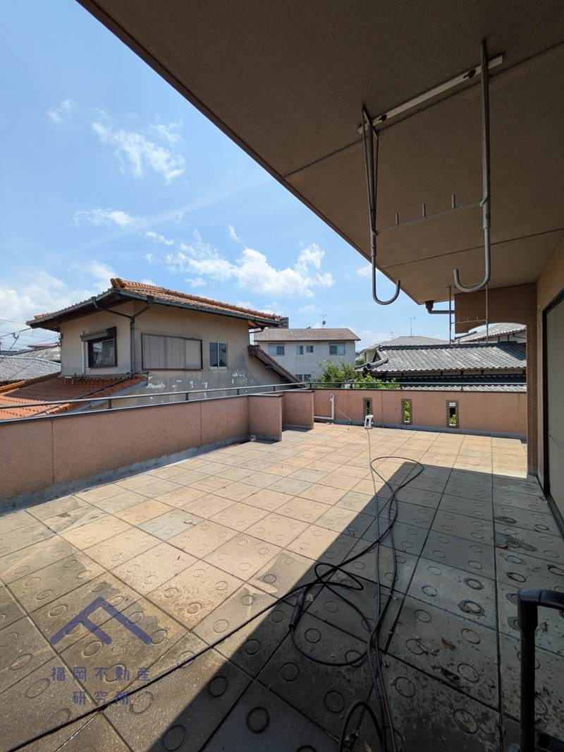 宗像市自由ヶ丘西町戸建てのバルコニー