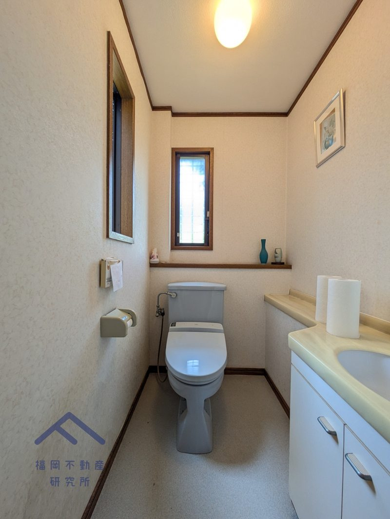 宗像市自由ヶ丘西町戸建てのトイレ